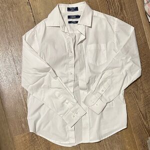 Izod 10/12 Boys’ White Button Down Shirt